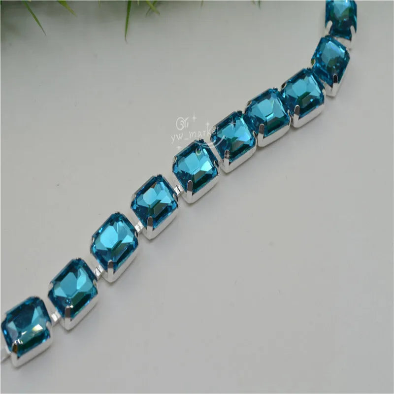 13x18mm Strands pride necklace handmade chain for dragqueen Rectangle shape 1 yard