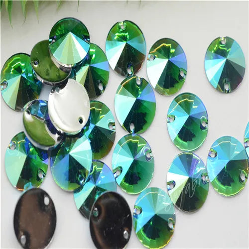 Rivol Farbe AB Strass Acryl Strass Kristall Applikation Nähzubehör für Kleidung