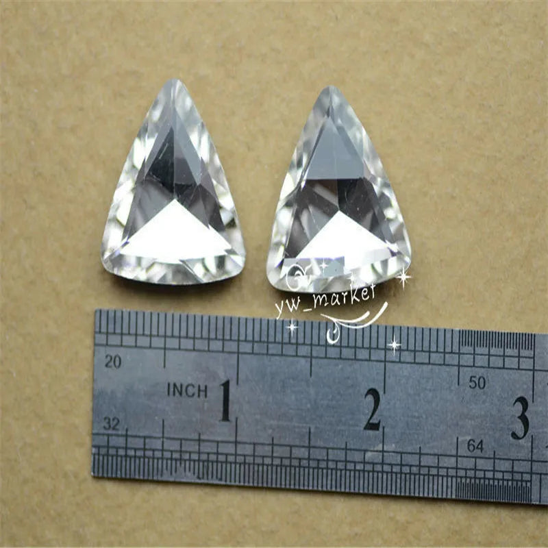 23mm stones Glue on Bulk wholesale drop gems Garment rhinestones Jewelry Accessories