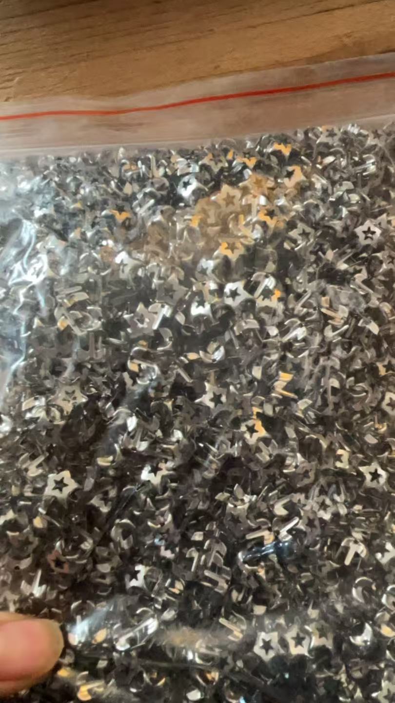 10mm star bulk Rhinestones rivoli Glass Crystal pointback strass Stone Jewelry