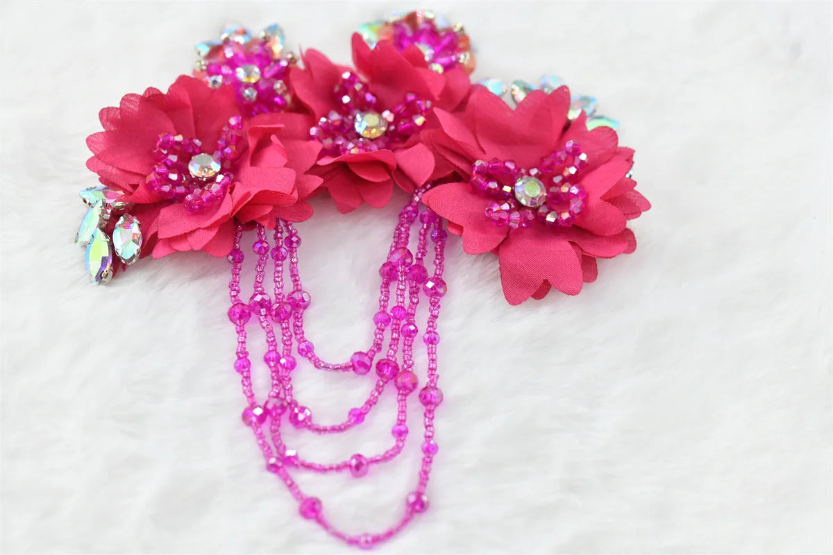 1 pcs fringe rhinetones Brooch Pin Corsage Collection Perfect for Dancing Celebration clothes crafts