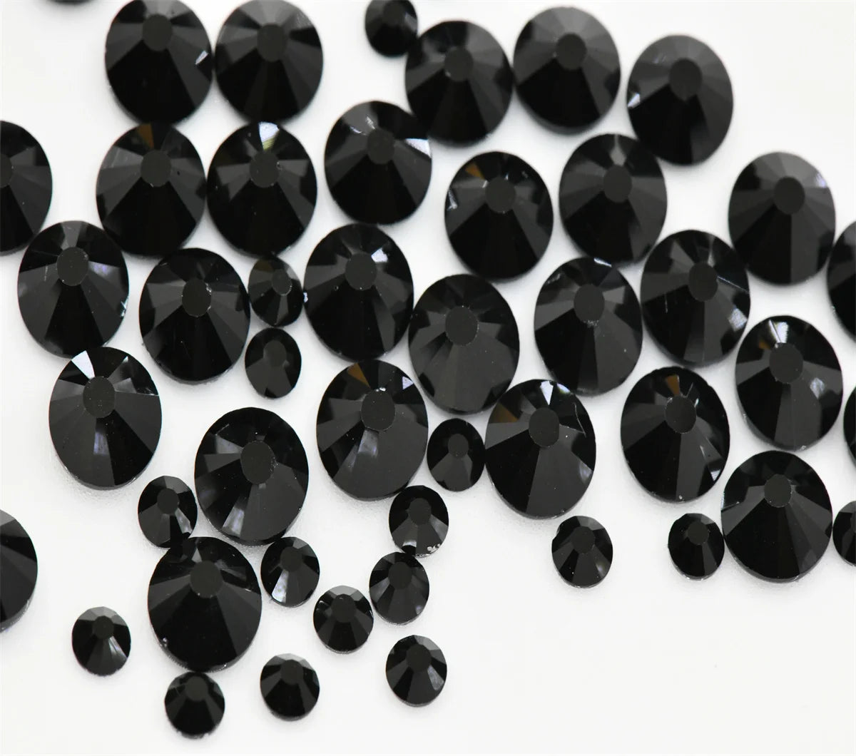 Mixed sizes ss6 ~ss20 Hotfix rhinestones Flatback Crystal Iron On Round Stones for clothing Decoration Crafts Dress diamond