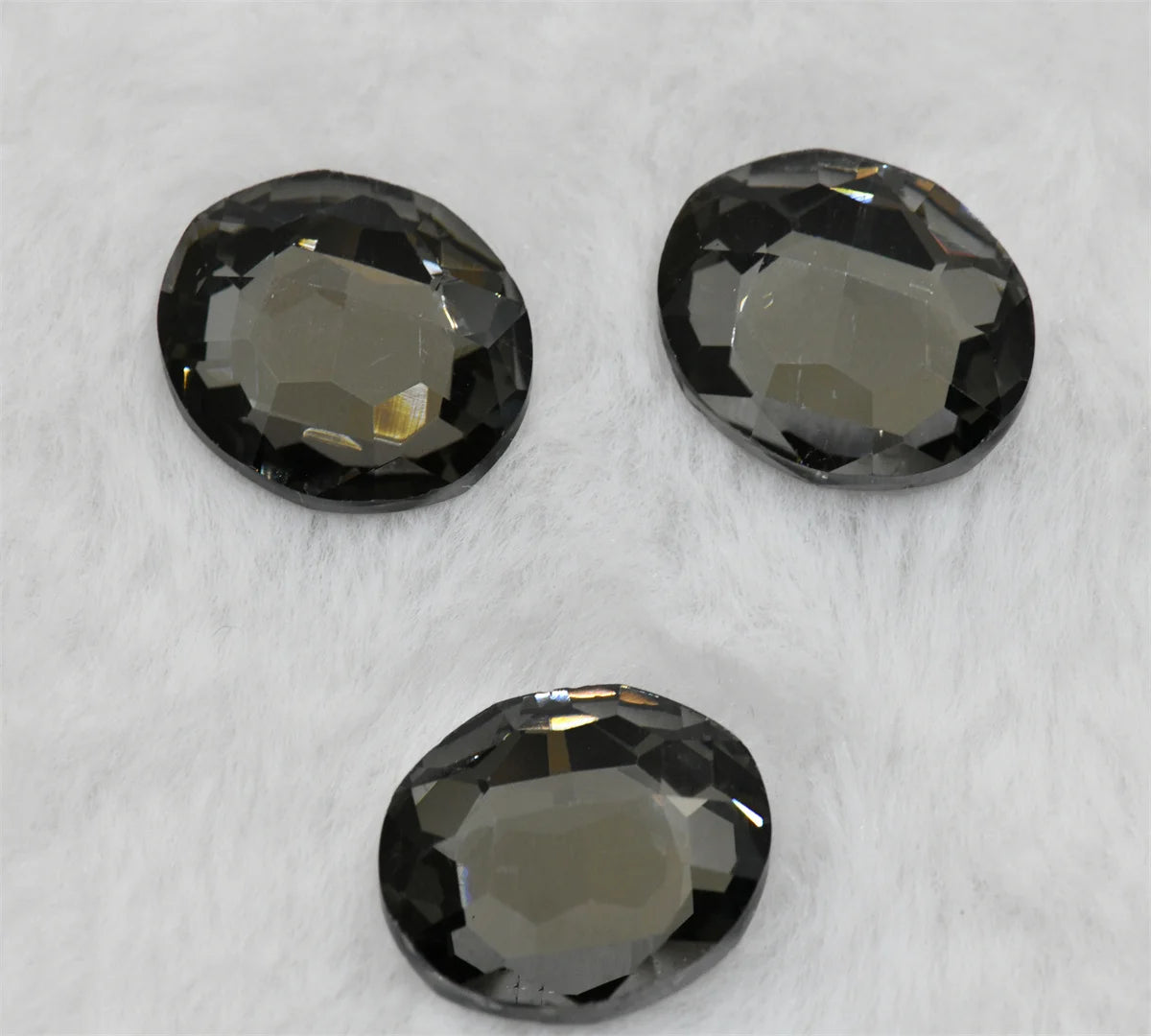 Oval Glass Crystal Pointback Rhinestone decorative crystals crafts Stones strass Beads for jewelry 20x30mm 13x18mm 10x14mm
