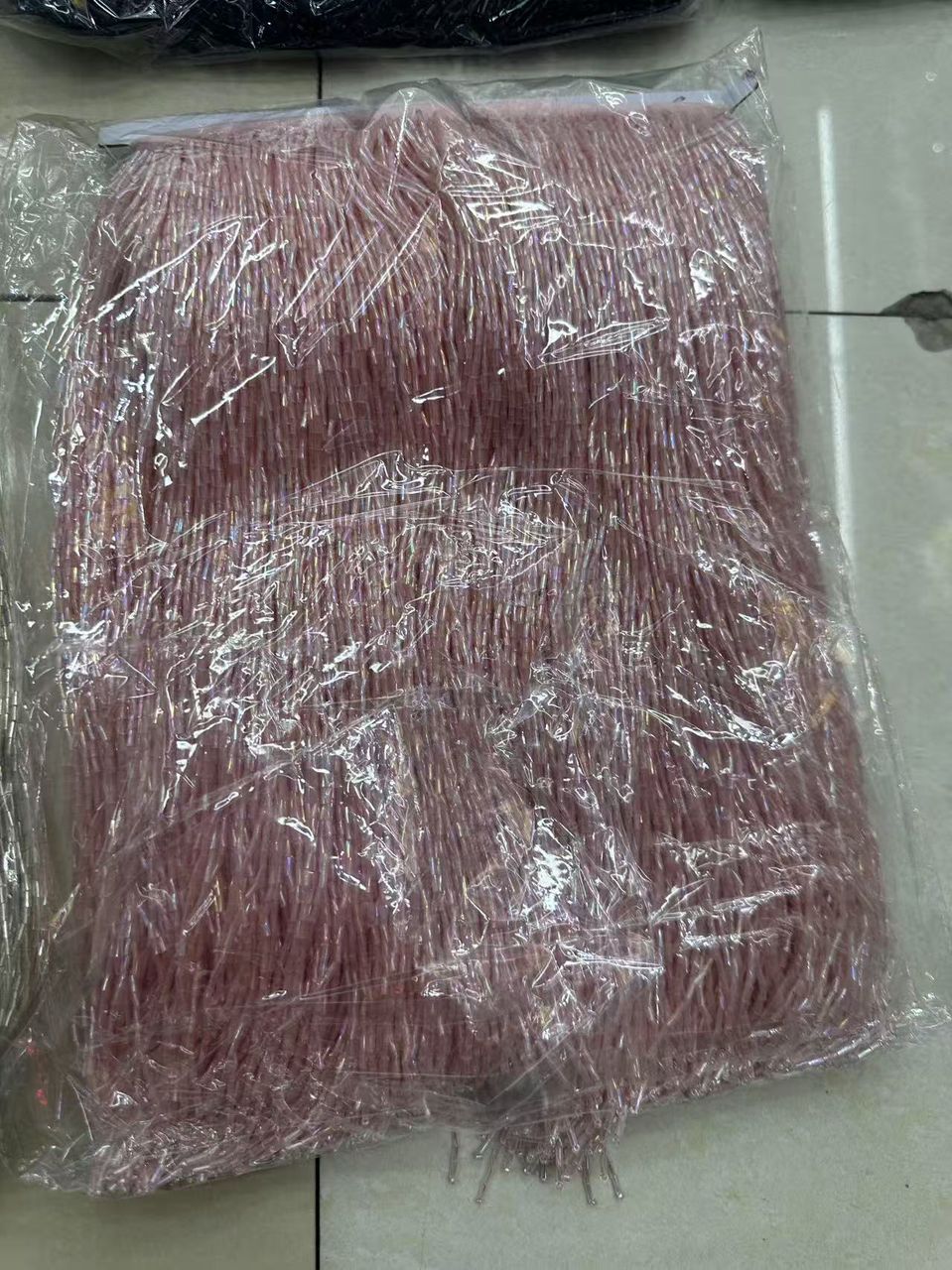 30cm glass bead fringe trim tassels sewing 5.5yard