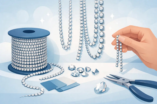 How to Choose Rhinestone Chain by the Yard