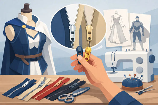How to Choose Zippers for Costume Making