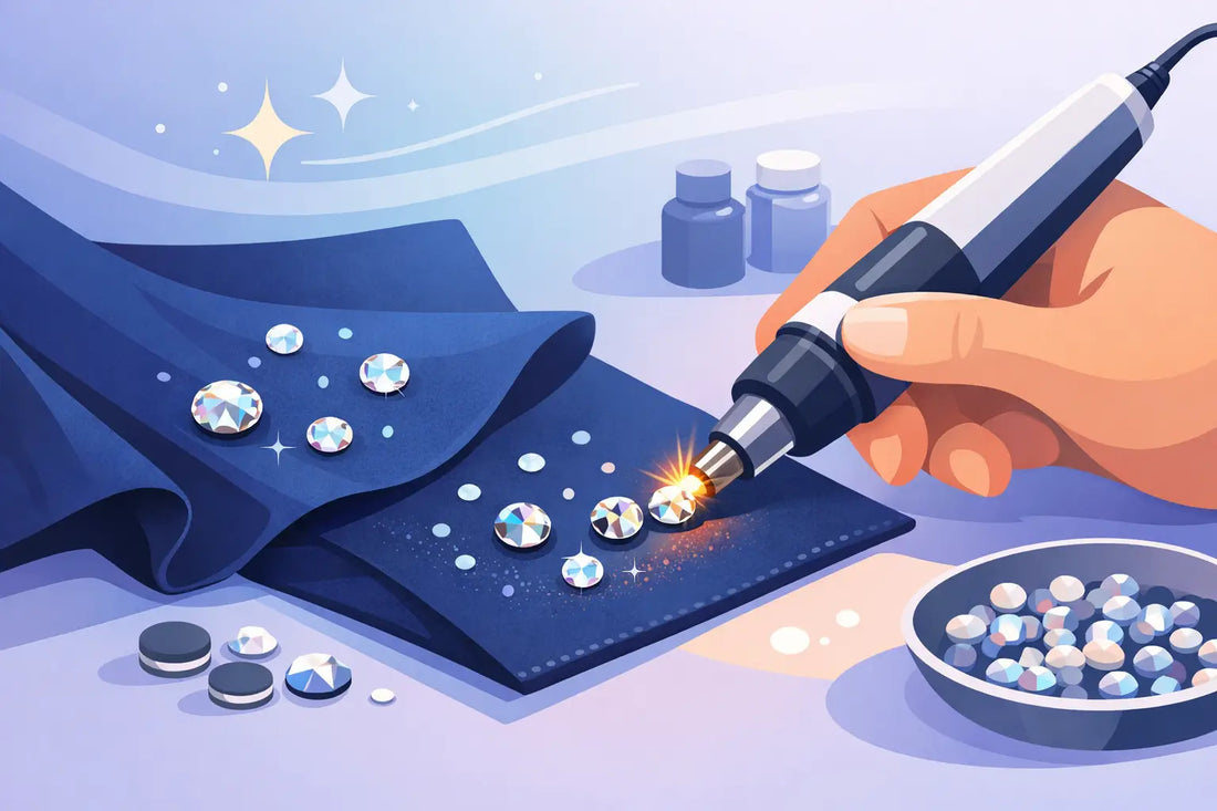 How to Apply Hotfix Rhinestones to Fabric