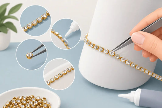 How to Attach Rhinestone Cup Chain Securely