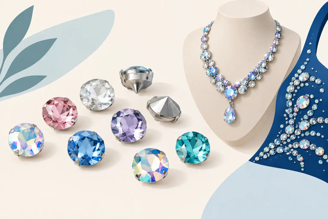 Set Pointback Crystals for Jewelry and Costumes