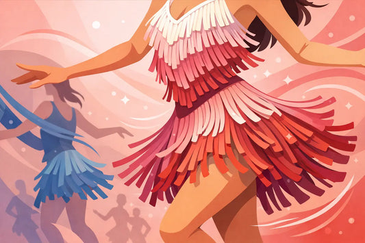 Tassel Fringe for Dance Costumes That Moves Well