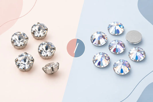 Chaton Versus Flatback Crystals for Your Project