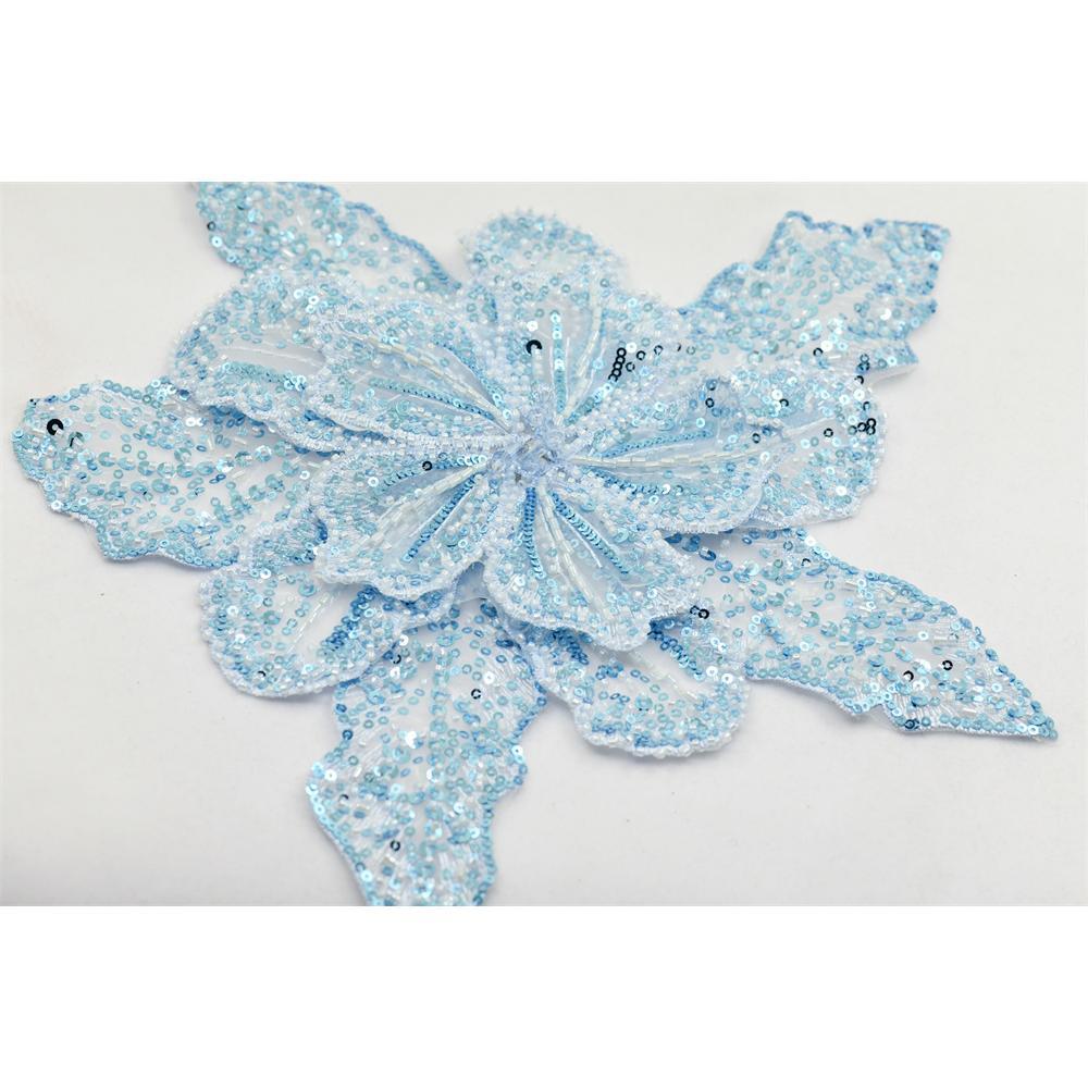 1pcs pin Multi-layer Lace Sequin Studded 3D Flower Patch DIY Clothing Decorative Applique Sweater Coat Accessories