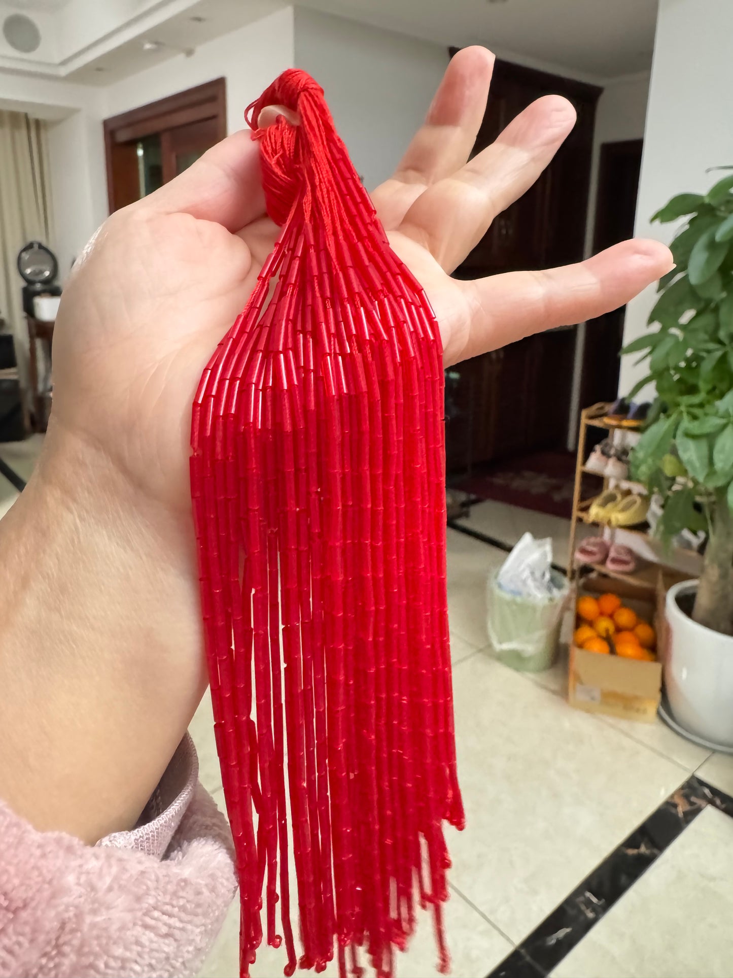 15cm wide 1 bundle gold silver black Individual Beaded Tassel Fringe Costume Crafts  fringes for sewing in clothes by Strand