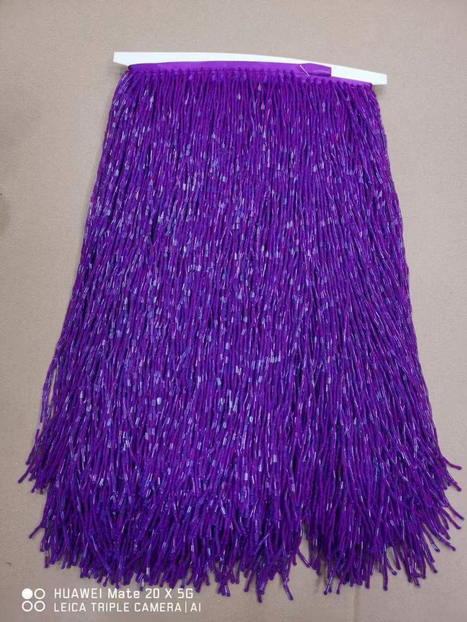 30cm glass bead fringe trim tassels sewing 5.5yard