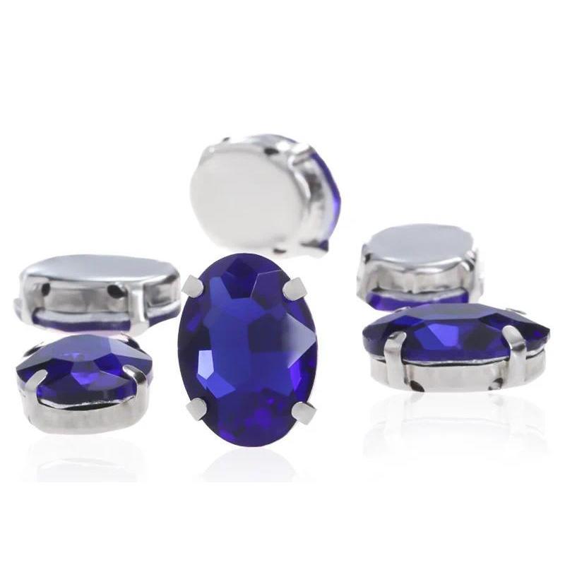 oval shape  Beads with claw  Fancy Stones sew on Rhinestone For Clothes Shoes  bags clothing DIY