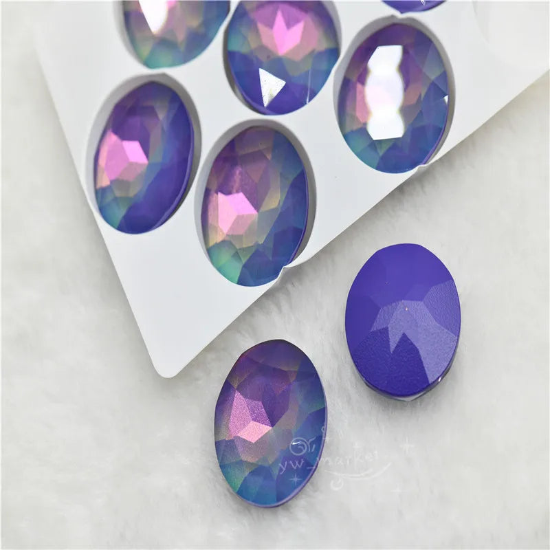 k9 27mm round crystals stone Glass Aurora Mocha beads  for needlework