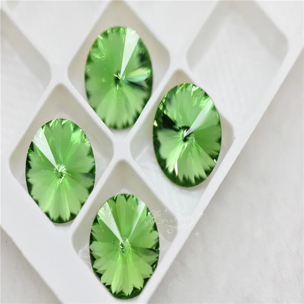 STRASS CRYSTAL k9 Rivoli crystal stones to make crafts  glitter glue for glass rhinestones Applique Jewelry Decoration