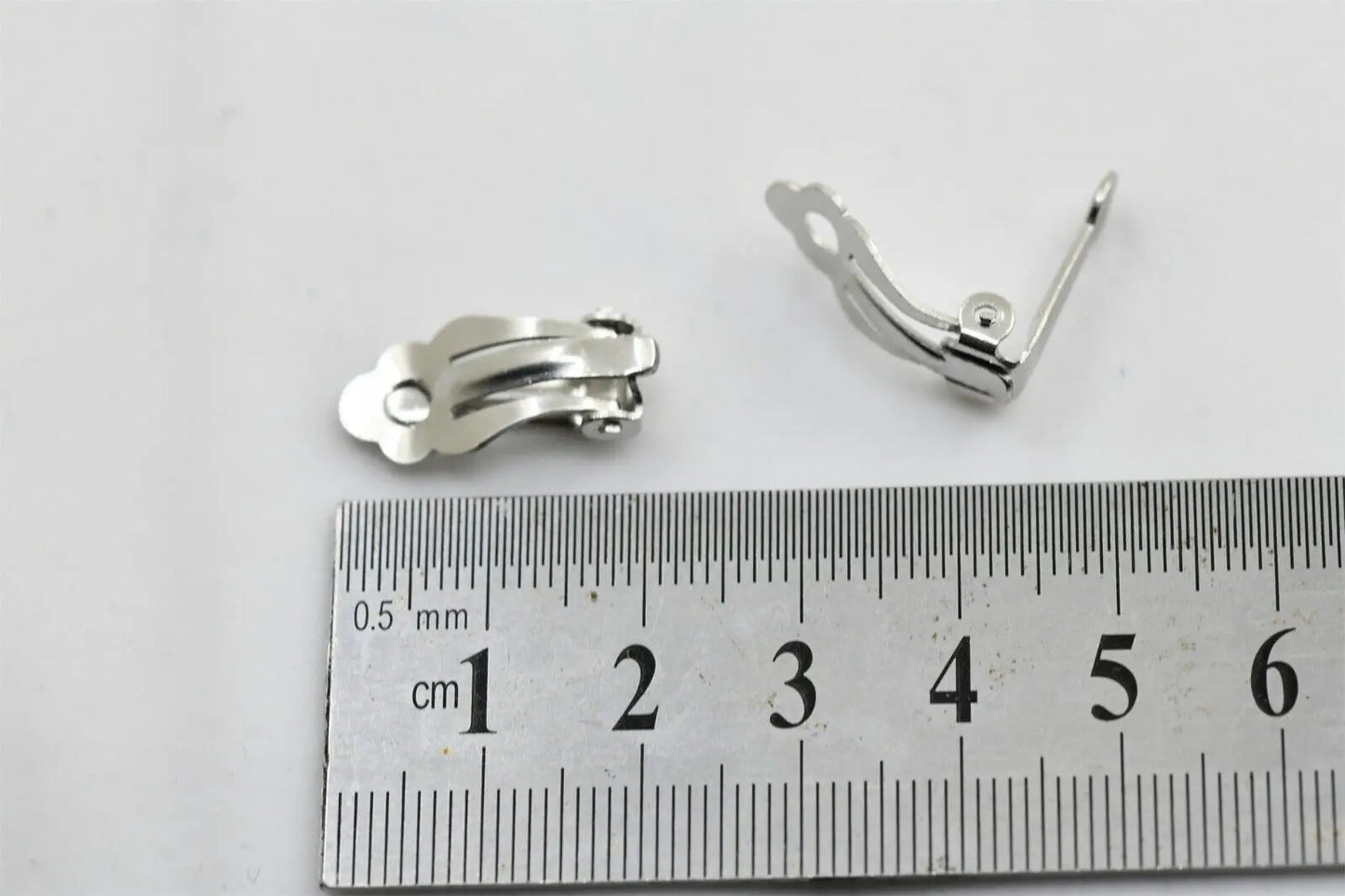 50 pairs Clip on Earring Converter Non-Pierced Earrings Components with Loop