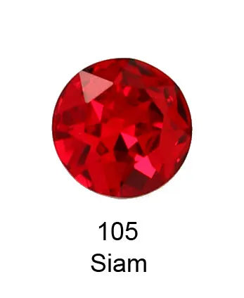 Round Crystal Glass Rhinestones, 3D Glitter Stones, DIY Diamonds for Jewelry Clothing, Garment Beads Decoration