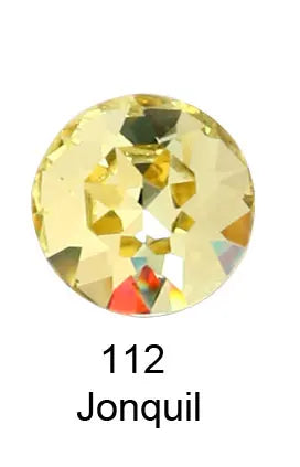 Round Crystal Glass Rhinestones, 3D Glitter Stones, DIY Diamonds for Jewelry Clothing, Garment Beads Decoration