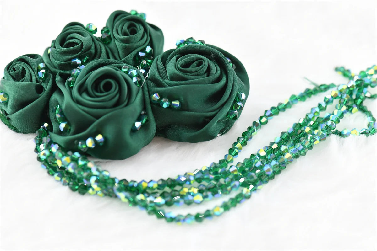 1 pcs with rhinestone rose flower Elegant Pin-On Corsages for Weddings & Events Easy wear Perfect for Dancing & Celebrations