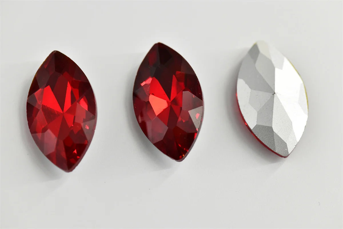 Dark Siam Glass Crystal Rhinestones  Beads for DIY Jewelry Crafting