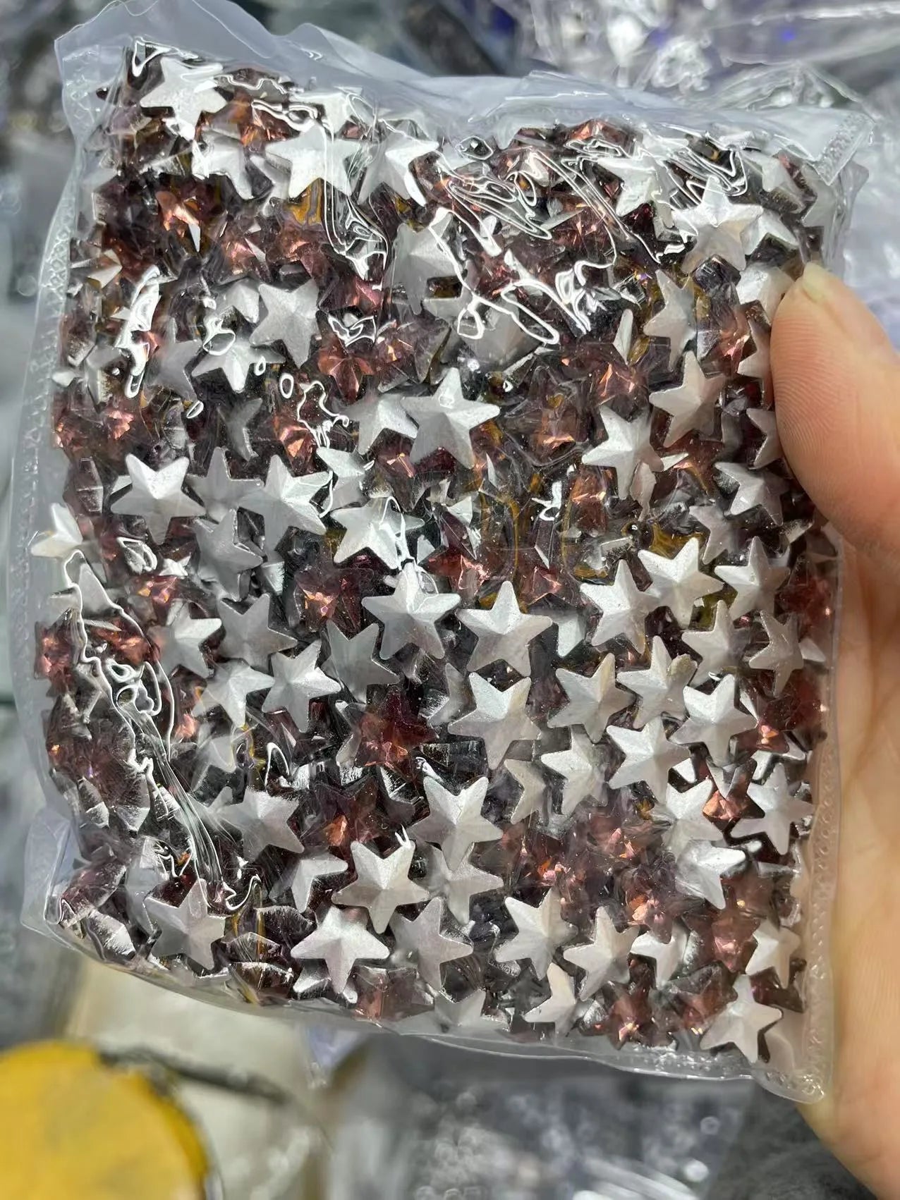 10mm star bulk Rhinestones rivoli Glass Crystal pointback strass Stone  Jewelry