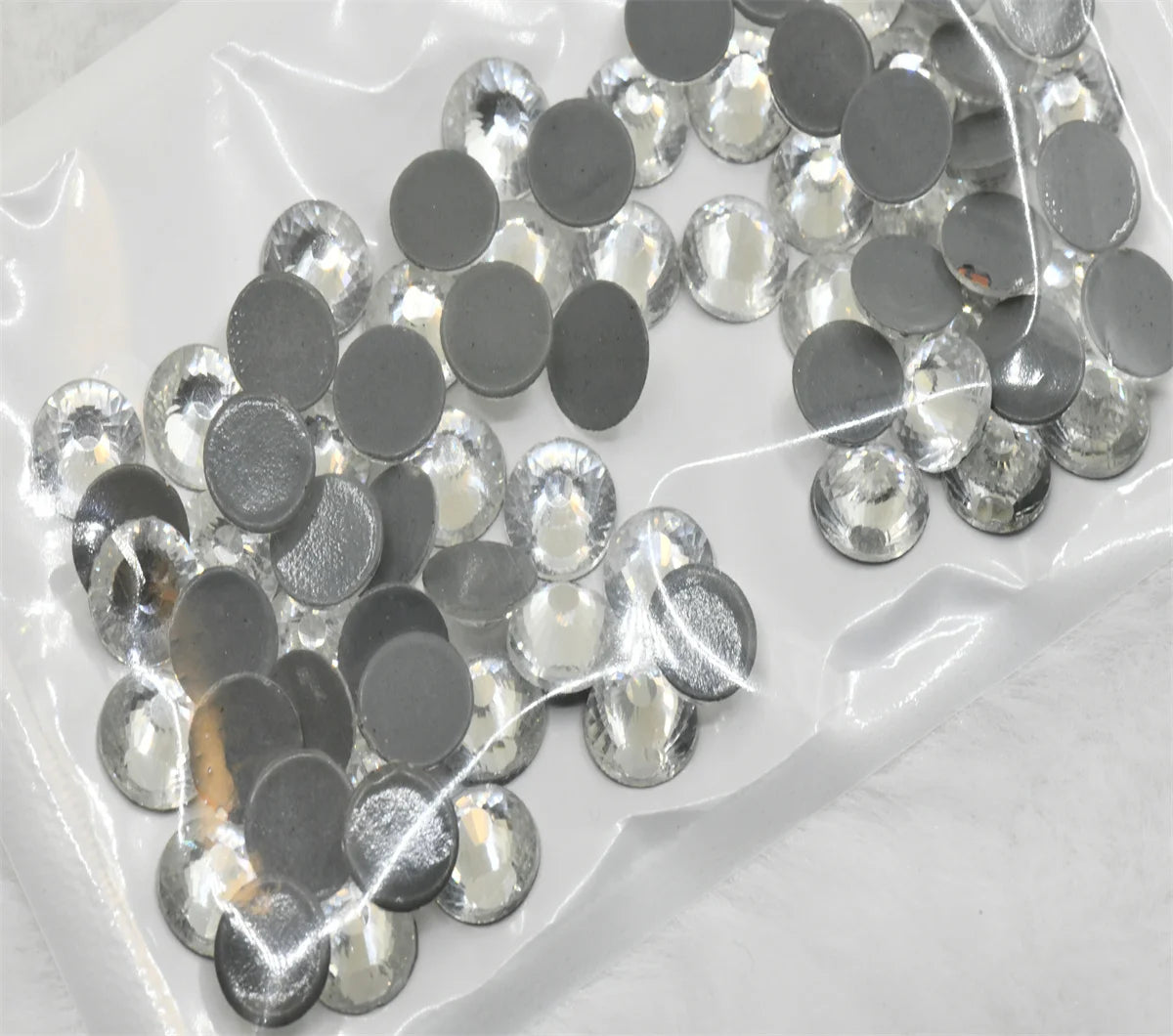 ss40 ss50  Big size Hot fix Iron on Rhinestones Flatback Crystal AB for clothing Decoration Crafts