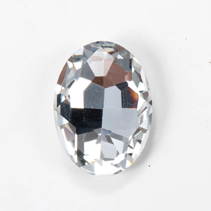 Wholesale Crystal clear Rhinestones DIY Beads Glass Pointback Stones for Jewelry Making And Home Decoration all size