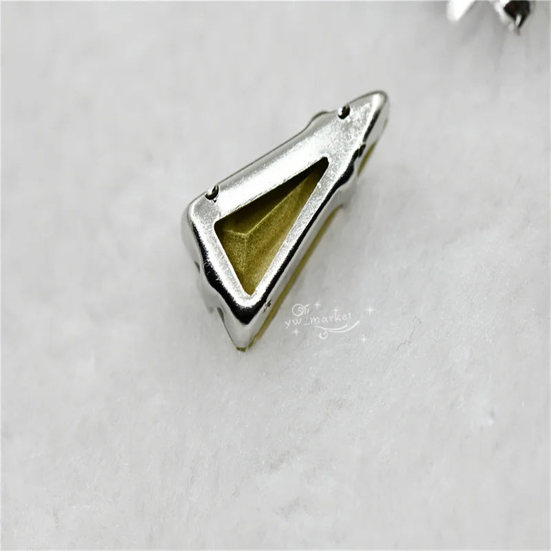 K9 tower shape Craft Gems crystal Rhinestone Strass pointback dress wedding decoration