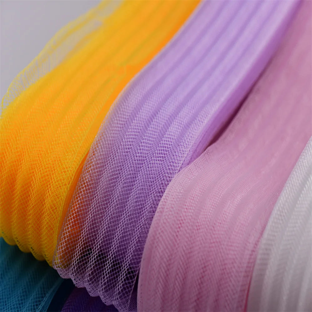 4.5cm 7cm Wave Crinoline Horsehair Flat Braid Ribbon DIY for Hats And Fascinators - Hair Braid Ribbon