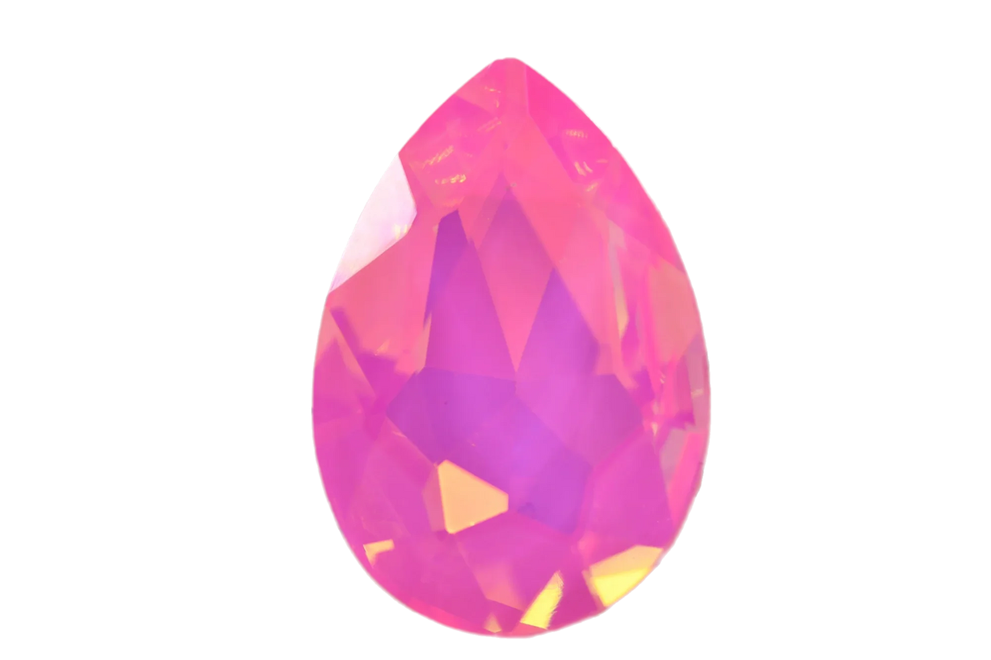 30x40mm  big stones Rhinestone crystal Glass beads Pointback teardrop  for needlework jewelery making