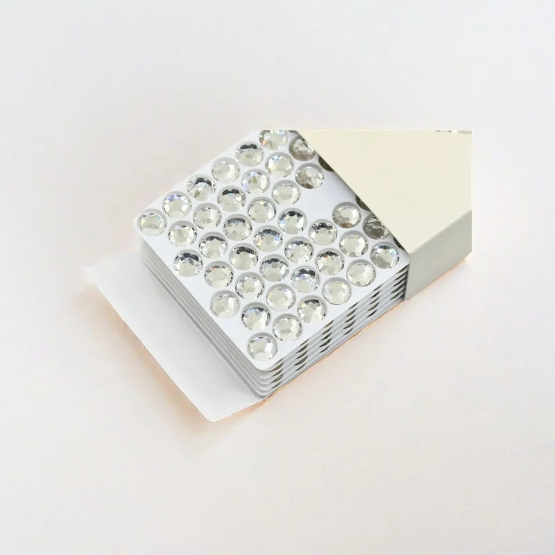 K9 Super Shiny No Hole round Crystal Rhinestones Flat Back for Costume Dress Garment Embellishments