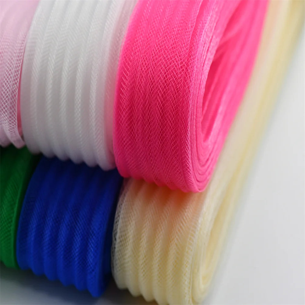 4.5cm 7cm Wave Crinoline Horsehair Flat Braid Ribbon DIY for Hats And Fascinators - Hair Braid Ribbon
