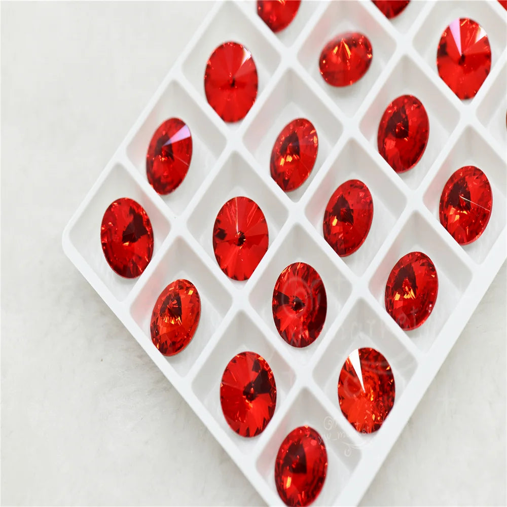 k9 light red glass crystal  beads  rhinestones for  jewels making dress clothing  decoration  crafts Accessories