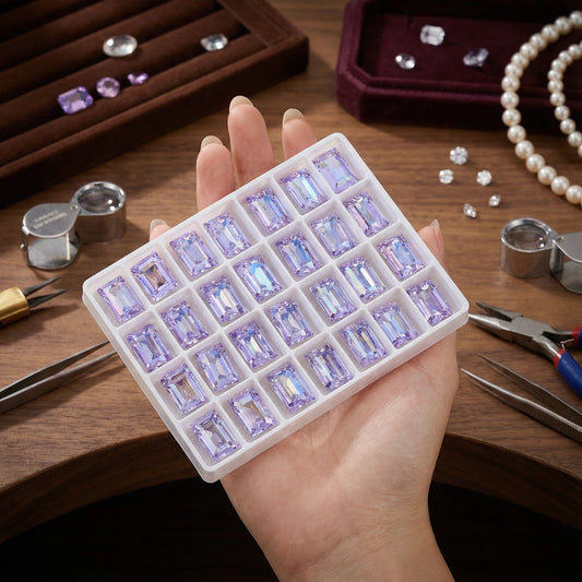 Wholesale k9 Rectangle Rhinestones Glass Strass crafts super Glitter For Clothes DIY Sewing Beads For Jewelry 10X14MM