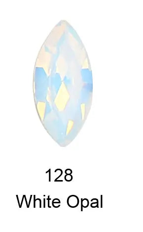 20pcs Navette Crystal Pointed Back Rhinestones All Size K9 Glass 3D Fancy Stones Nailart Diamond For Jewelry DIY 3017