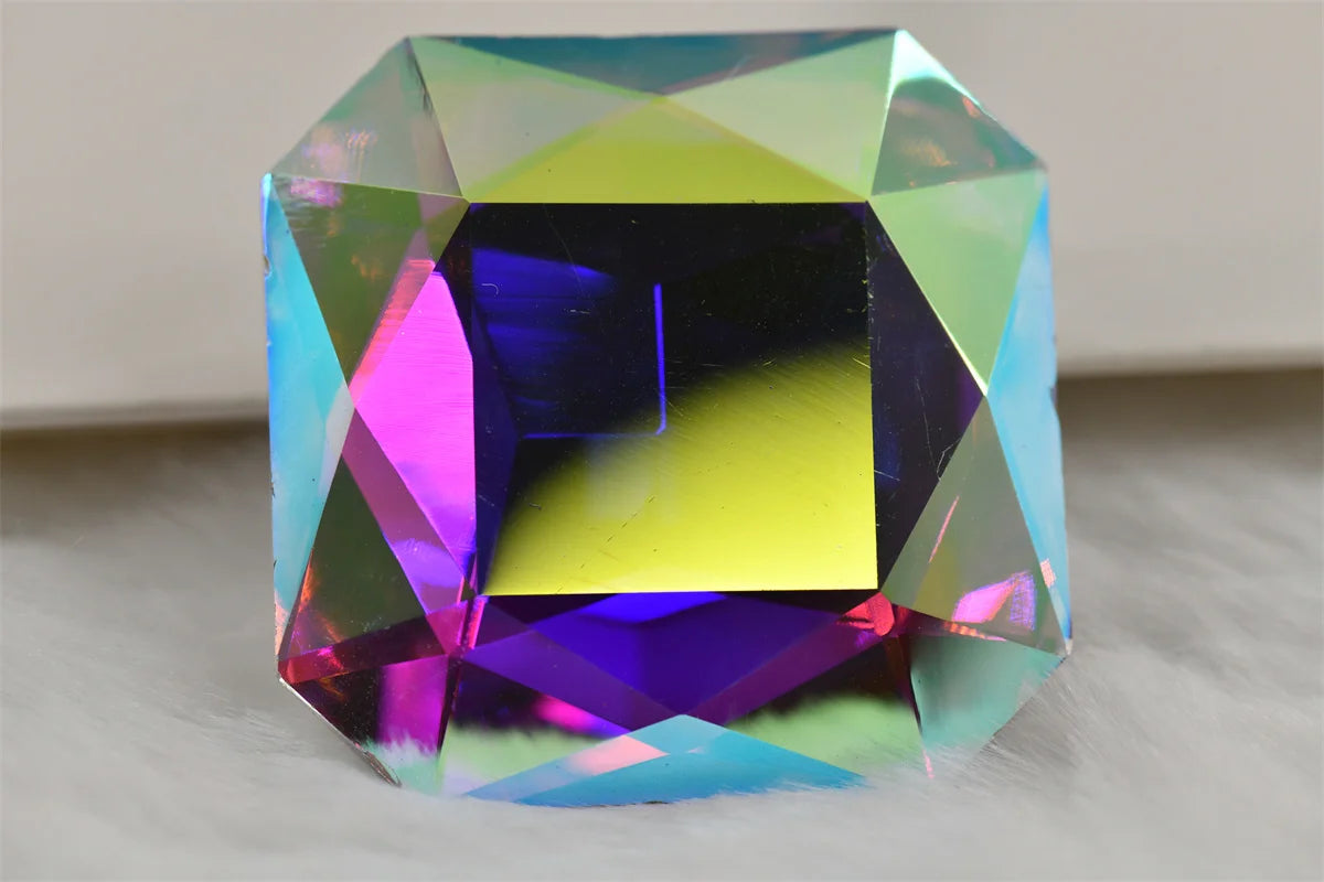 2pcs 45mm large stones Crystal  square Glass  big size Rhinestones Jewels Making  fancy stones for diy