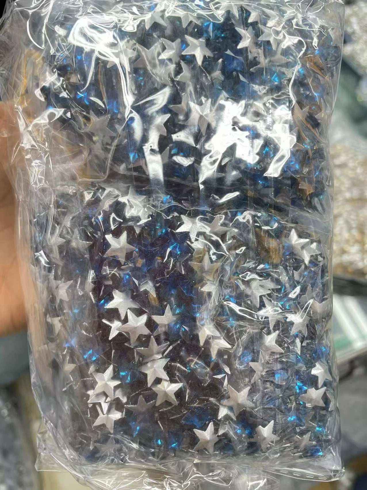 10mm star bulk Rhinestones rivoli Glass Crystal pointback strass Stone  Jewelry