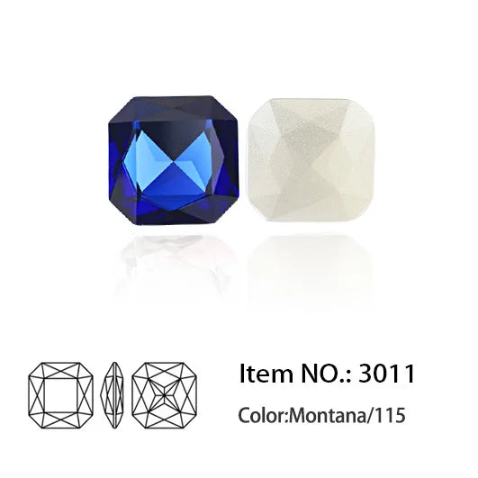 Sparkling K9 Glass Pointback Crystal Rhinestones for DIY Crafts and Jewelry Making