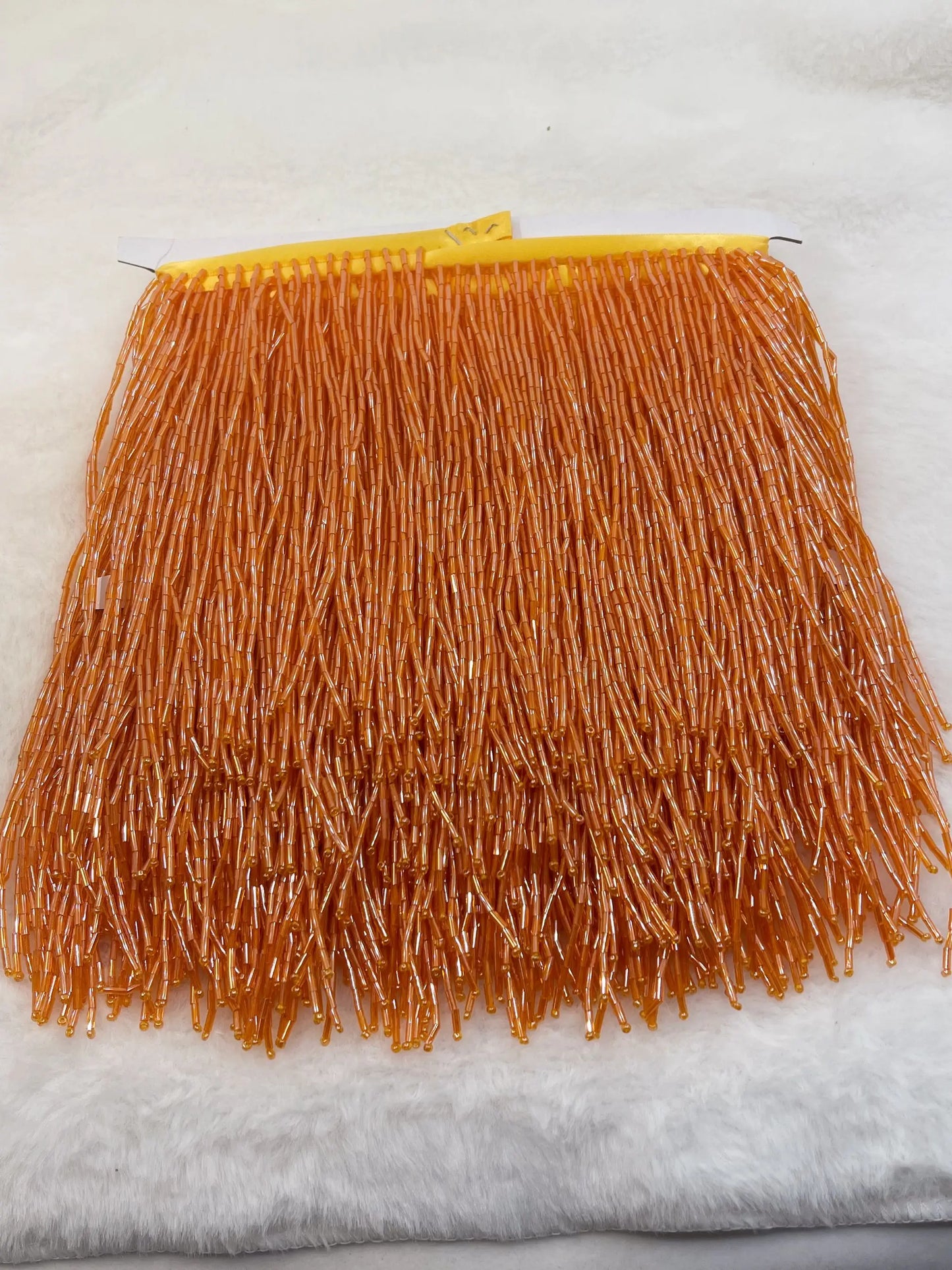 5 Yards 15cm Beaded Tassel Fringe Handmade Trimming for Costumes Dresses Crafts Sew on Decorative Edge