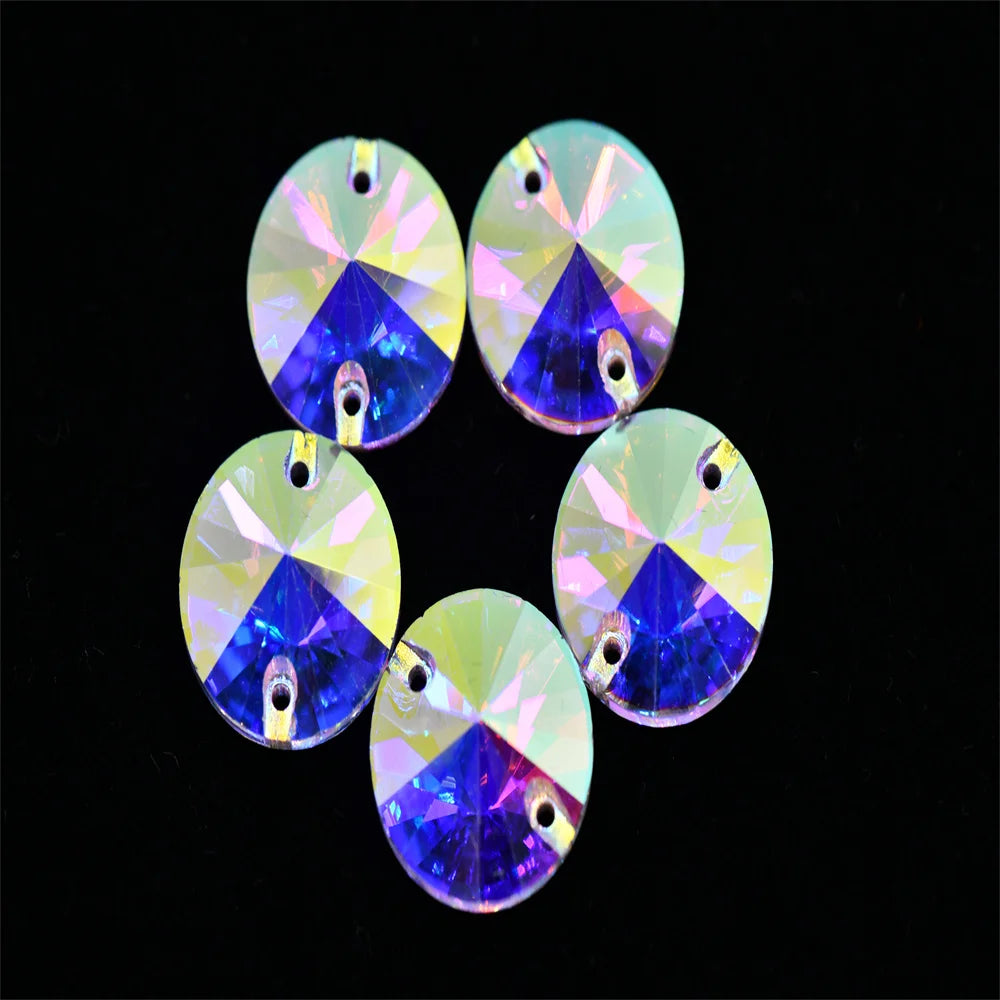High quality  super glitter Round glass flatback rhinestone  Costume Dress sew on stones 12mm 14mm 18mm 16mm  can mixed size