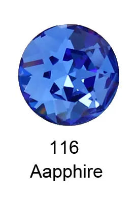 Round Crystal Glass Rhinestones, 3D Glitter Stones, DIY Diamonds for Jewelry Clothing, Garment Beads Decoration