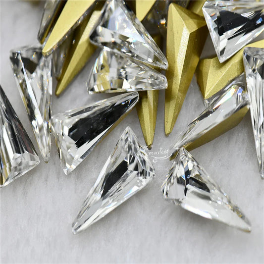 K9 tower shape Craft Gems crystal Rhinestone Strass pointback dress wedding decoration