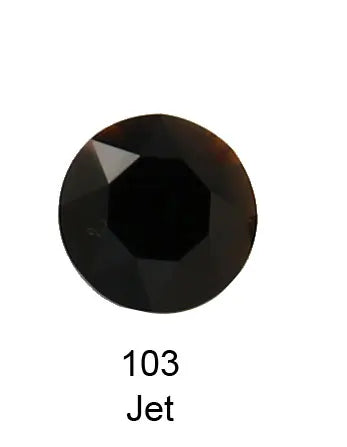 Round Crystal Glass Rhinestones, 3D Glitter Stones, DIY Diamonds for Jewelry Clothing, Garment Beads Decoration