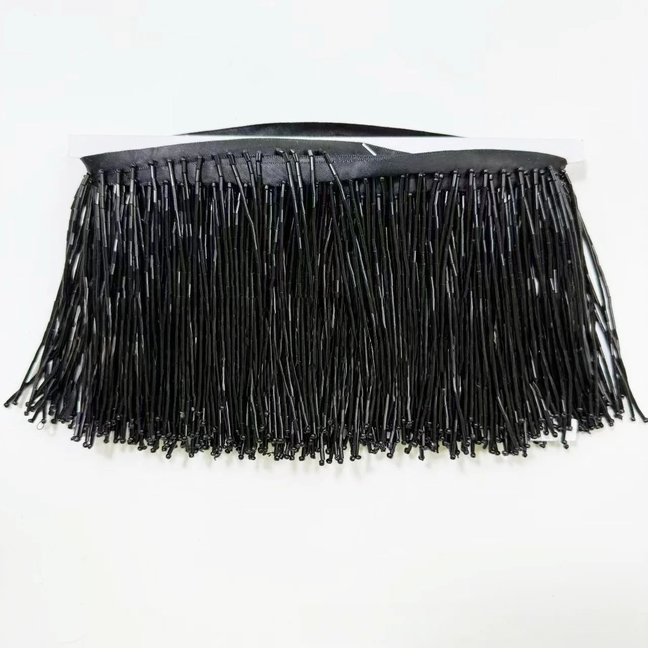 5 Yards 10cm Beaded Tassel Fringe Handmade Trimming for Costumes Dresses Crafts Sew on Decorative Edge