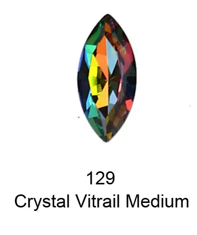 20pcs Navette Crystal Pointed Back Rhinestones All Size K9 Glass 3D Fancy Stones Nailart Diamond For Jewelry DIY 3017