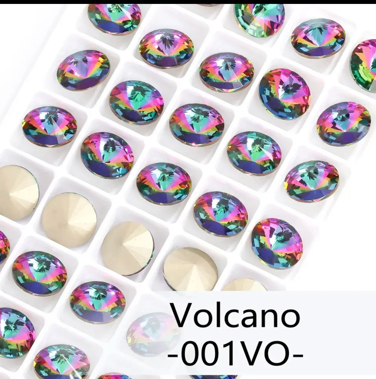 STRASS CRYSTAL k9 Rivoli crystal stones to make crafts  glitter glue for glass rhinestones Applique Jewelry Decoration