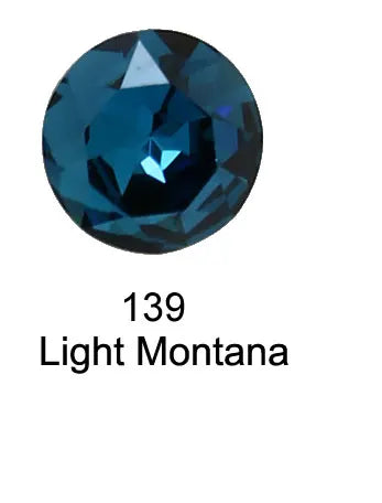 Round Crystal Glass Rhinestones, 3D Glitter Stones, DIY Diamonds for Jewelry Clothing, Garment Beads Decoration