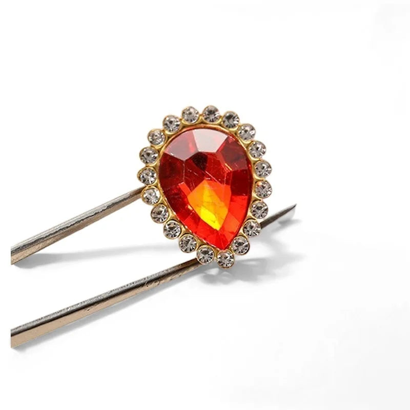 Sunflower Sewing Claw Rhinestones Crystals Glass Beads Buttons Stones  Clothes Sewing Accessories de costura novedosos